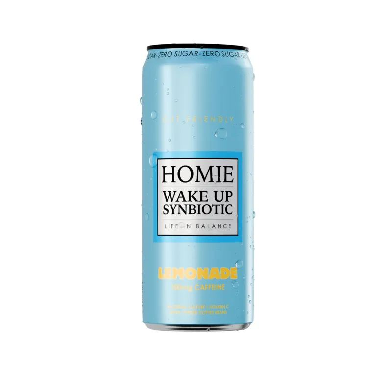 Homie Wake Up Synbiotic Lemonade 330 ml