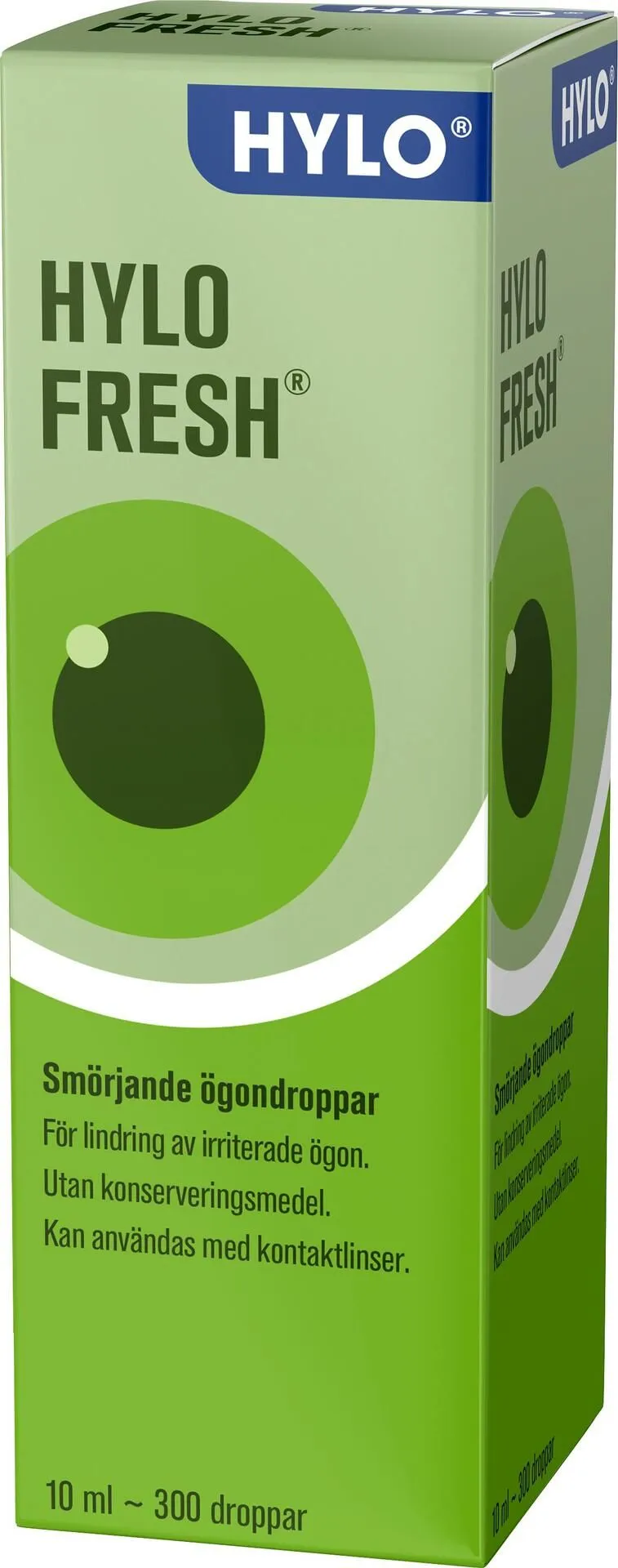 Hylo Eye Care FRESH Smörjande ögondroppar för irriterade ögon 10ml