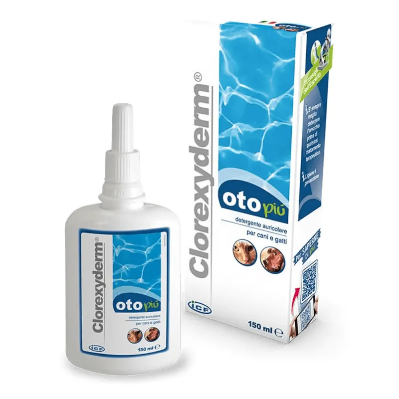 ICF Clorexyderm Oto Píu Öronrengöring 150 ml