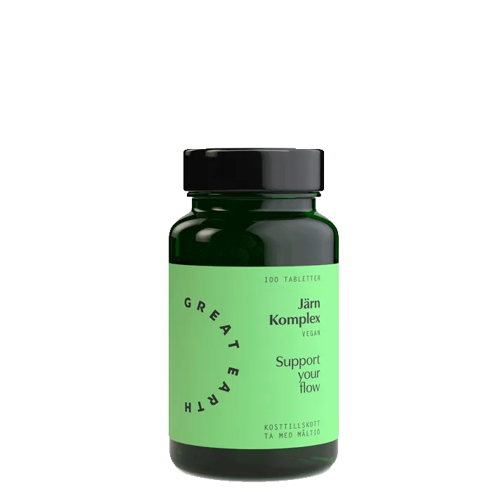 Järn Komplex 25 mg 100 tabletter