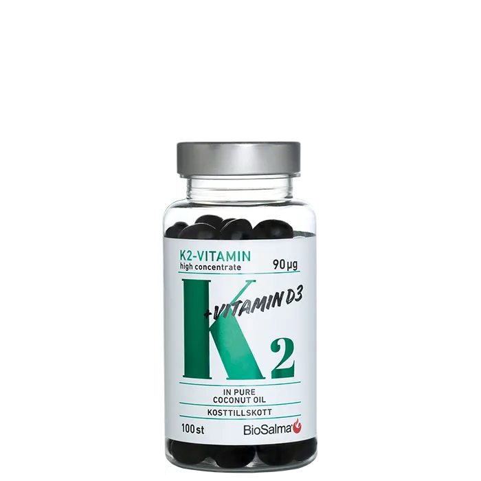 K2-vitamin 90 µg 100 kapslar