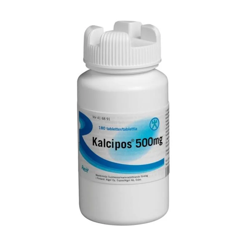 Kalcipos, filmdragerad tablett 500 mg 180 st