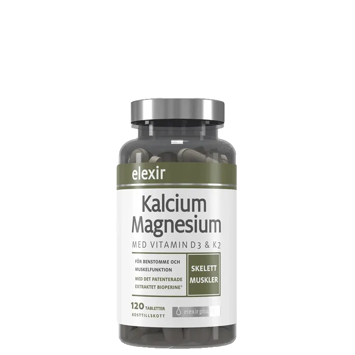 Kalcium Magnesium 120 tabletter