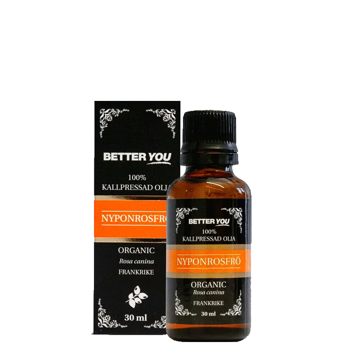 Kallpressad Nyponrosfröolja 30 ml