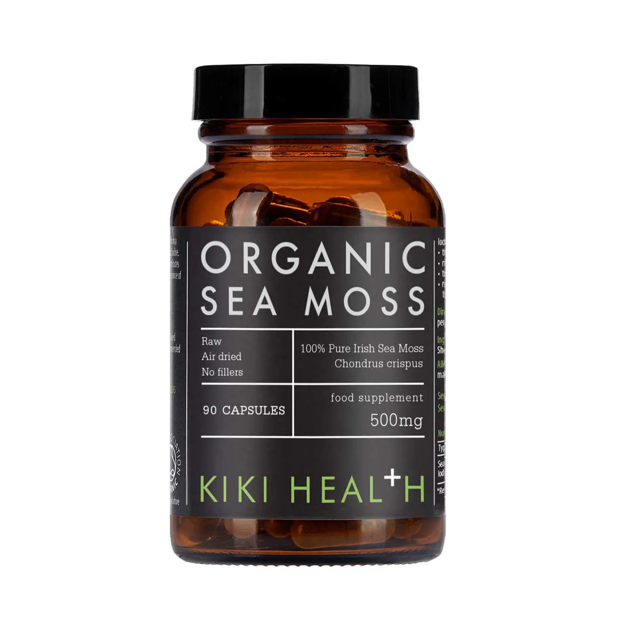 Kiki Health Organic Irish Sea Moss 90 kapslar