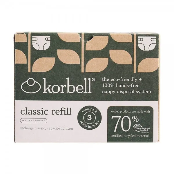 Korbell Refill 3-pack