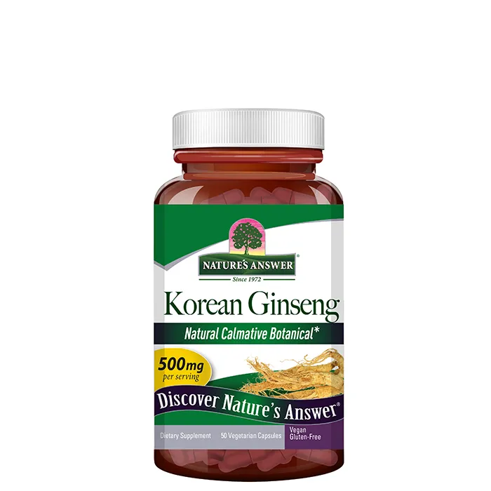 Korean Gingseng 50 kapslar