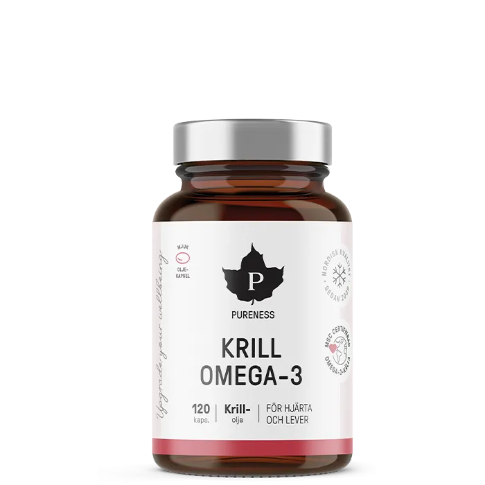 Krill Omega-3 120 kapslar