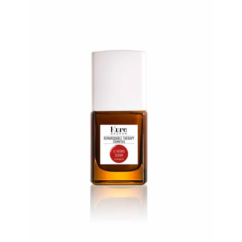 Kure Bazaar Remarquable Therapy Färgade Nagelförstärkare Le Rouge 01 10 ml