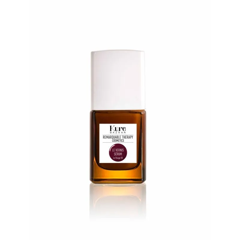 Kure Bazaar Remarquable Therapy Färgade Nagelförstärkare Le Rouge 03 10 ml