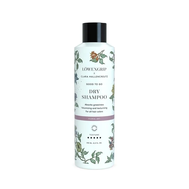 Löwengrip Good To Go Floral Art X Clara Hallencreutz Dry Schampo 250 ml