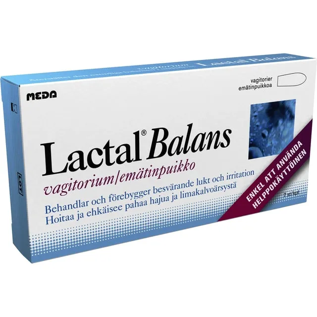 Lactal Underlivsbesvär Vagitator 7st