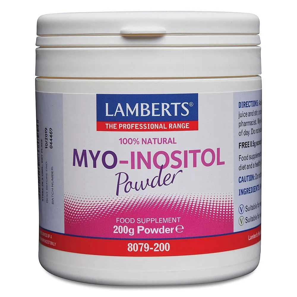 Lamberts Myo-Inositol-pulver 200g