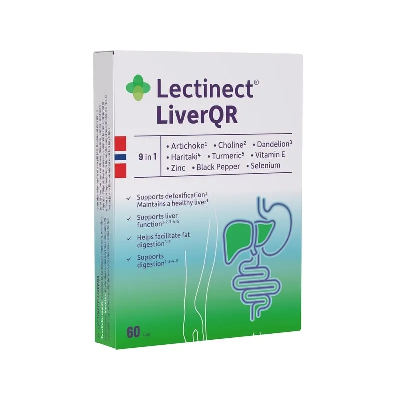 Lectinect LiverQR 60 kapslar