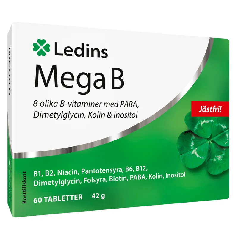Ledins Mega B 60 tabletter