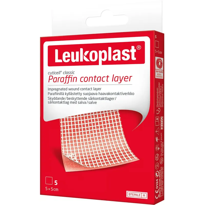 Leukoplast Cuticell Classic Salvkompress 5 x 5 cm