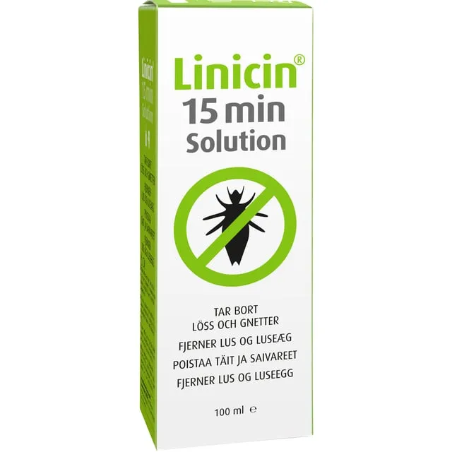 Linicin 15 min Solution Lusmedel 100 ml