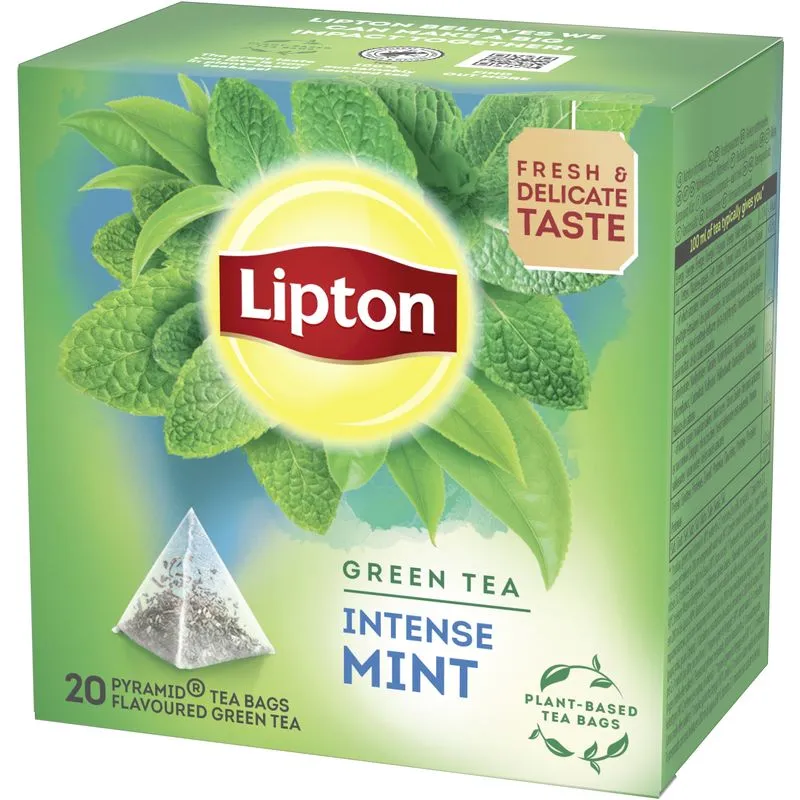 Lipton Green Tea Intense Mint 20 st