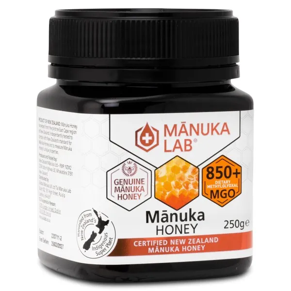 Manuka Lab Manukahonung MGO 250 g, 850+