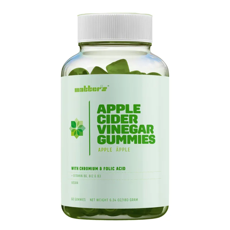 Matters Apple Cider Vinegar + Krom & B6+B12 Äpplesmak 60 gummies