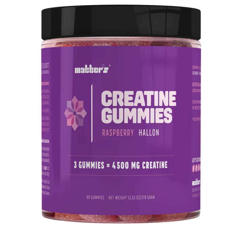 Matters Creatine 4,5 g Hallon 90 gummies