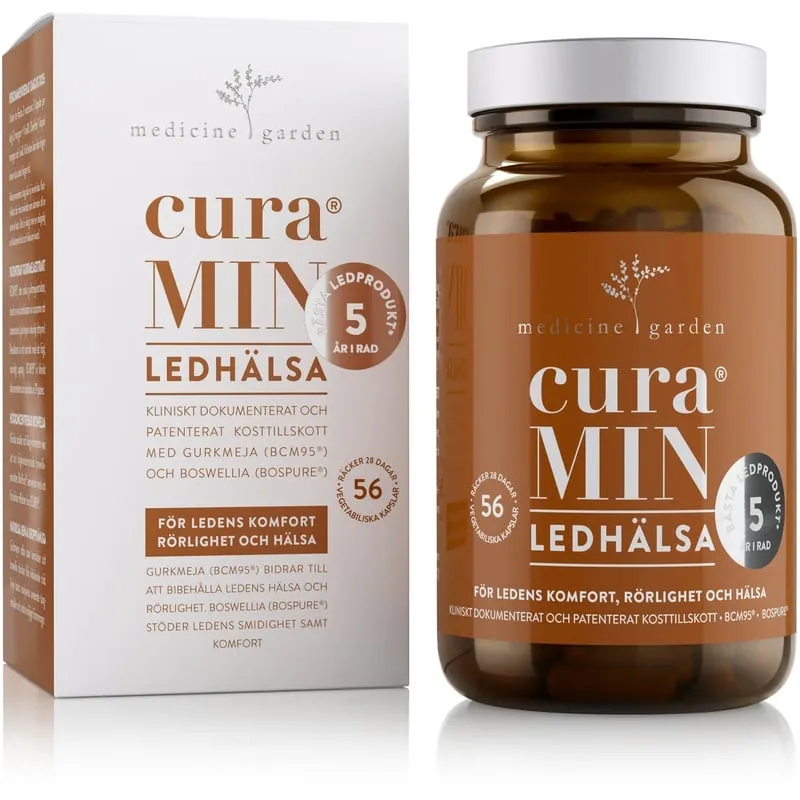 MedicineGarden CuraMIN Ledhälsa 56 kapslar