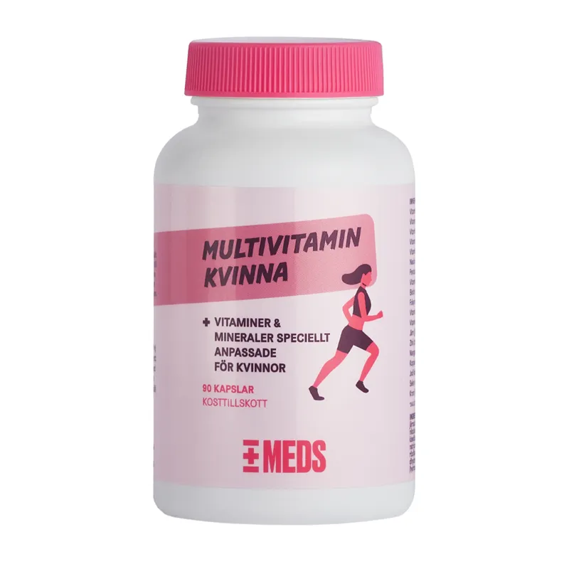 MEDS Multivitamin Kvinna 90 kapslar