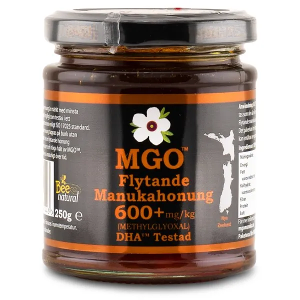 MGO Flytande Manukahonung 600+ 250 g