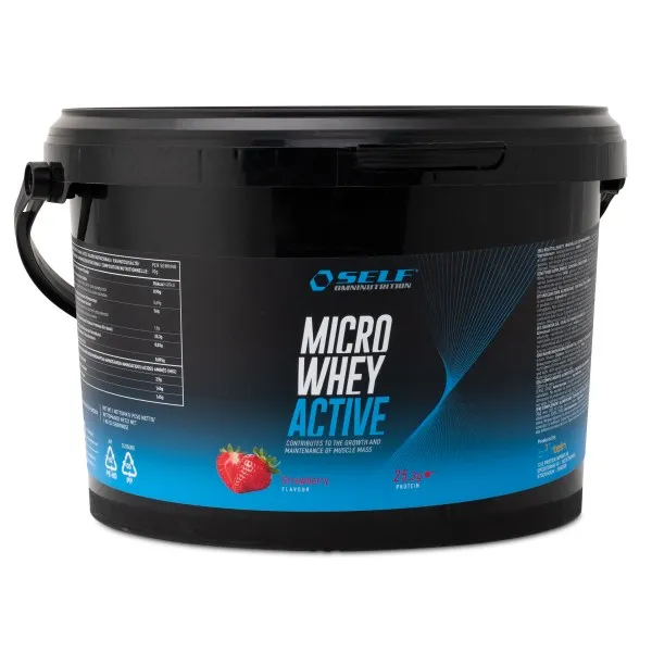 Micro Whey Active, Jordgubb, 1 kg