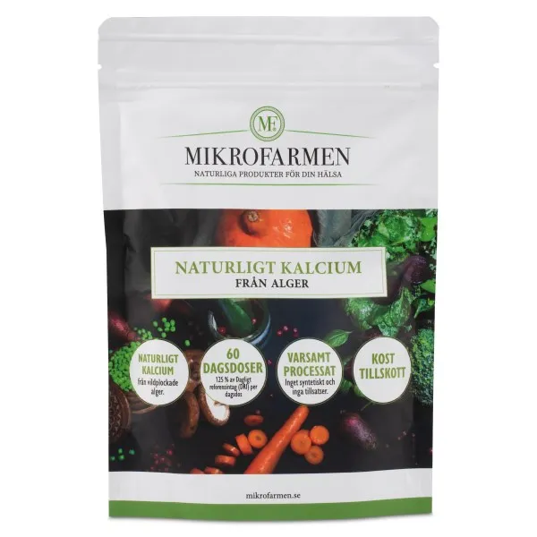 Mikrofarmen Naturlig Kalcium, 180 g