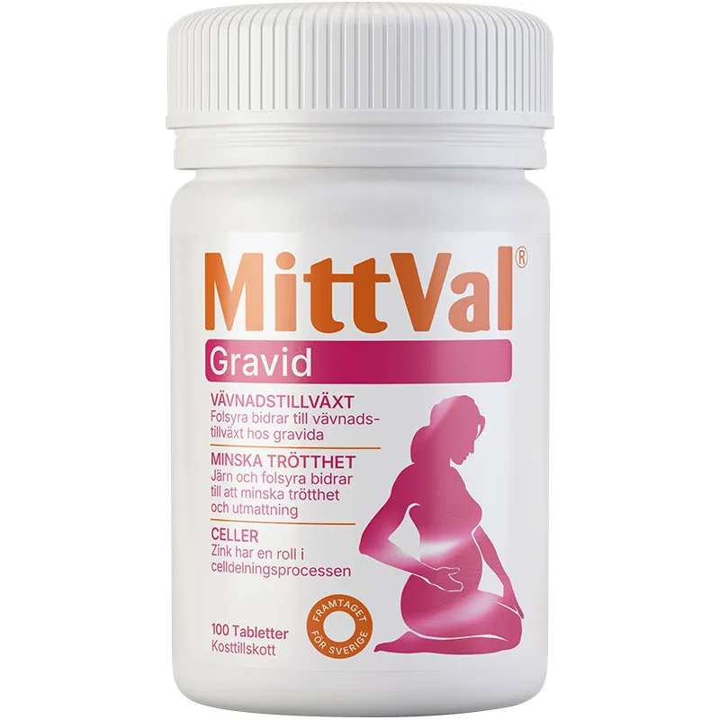 MittVal Gravid 100 tabletter