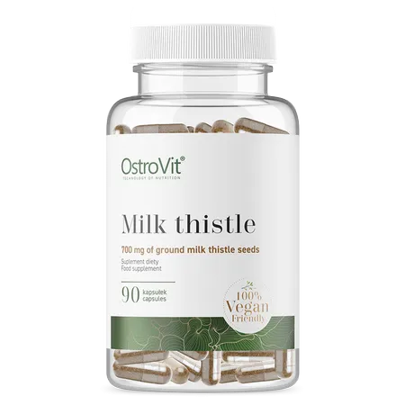 Mjölktistel. Veganskt, 90 kapslar