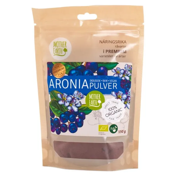 Mother Earth Aronia Pulver, 150 g