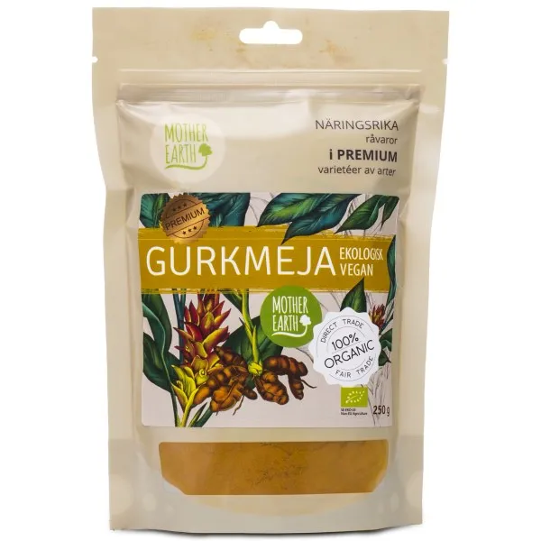 Mother Earth Gurkmeja EKO, 250 g