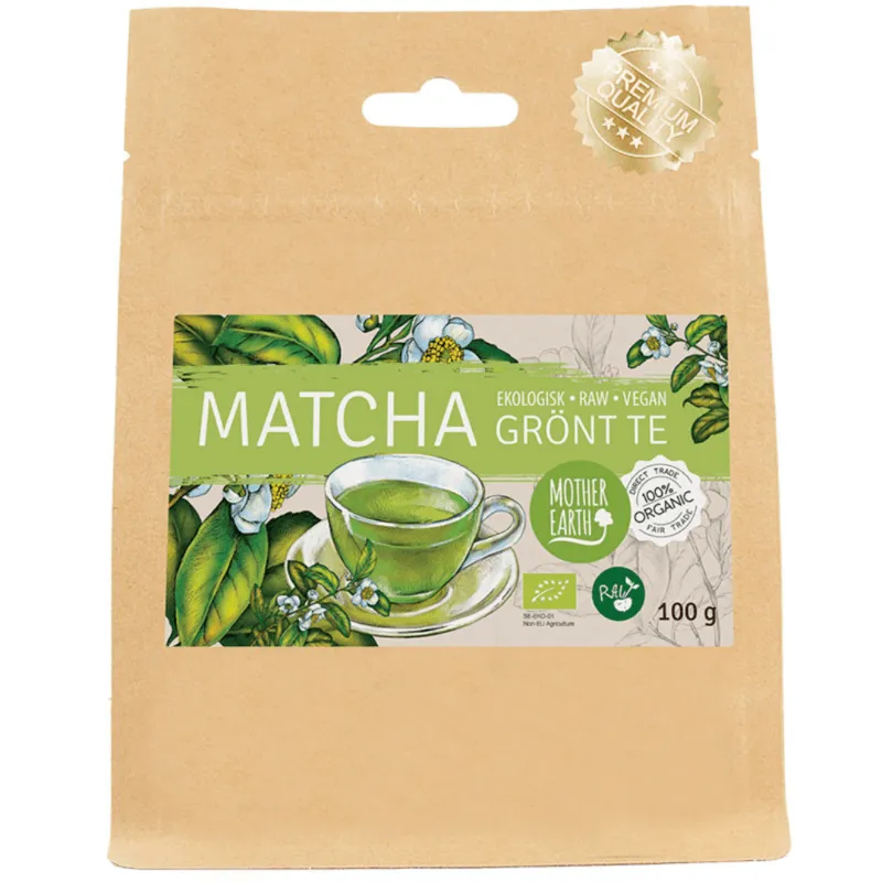 Mother Earth Matcha ME RAW&EKO 100 g