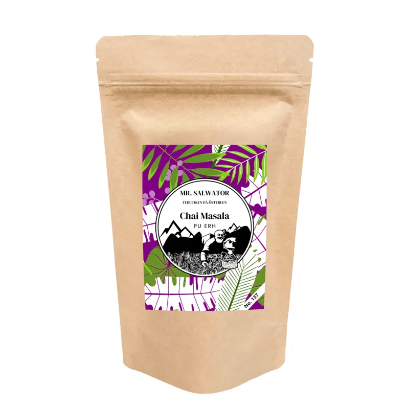 Mr. Salwator Pu Erh Chai Masala No. 137 Löste 100 g