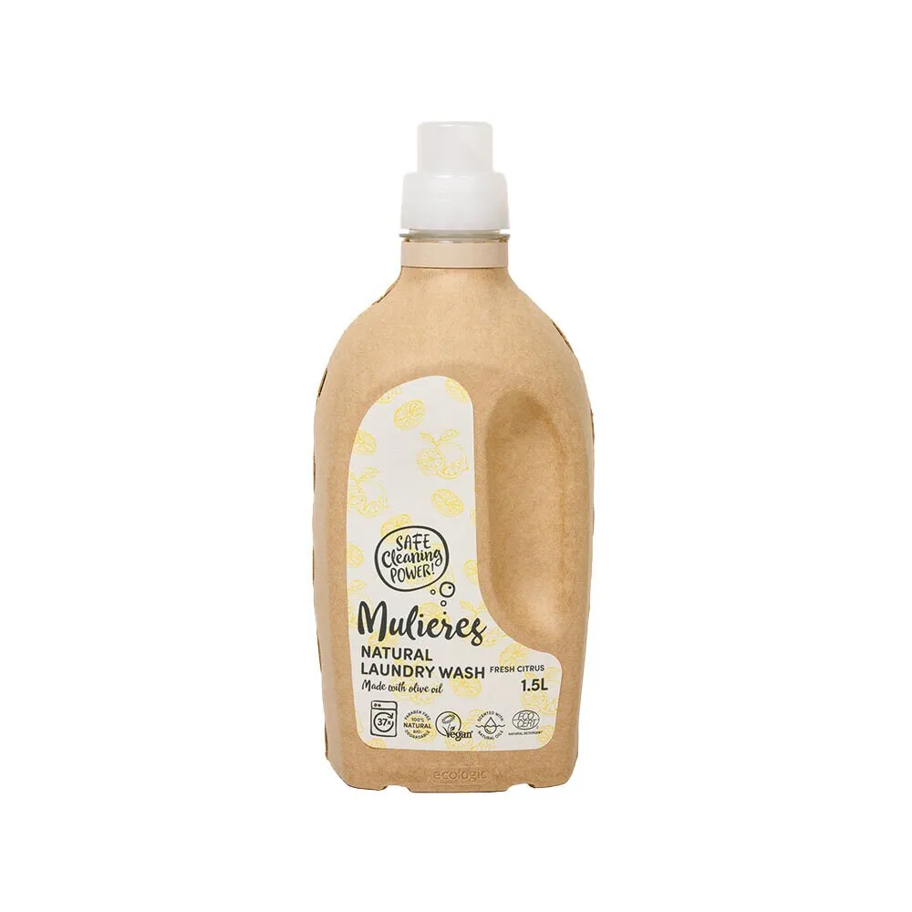 Mulieres  Naturligt Tvättmedel Fresh Citrus 1,5l