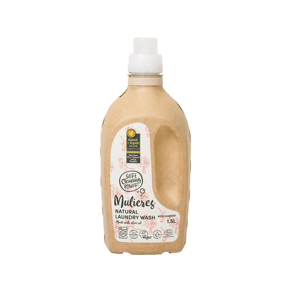 Mulieres Naturligt Tvättmedel Rose Garden 1,5l