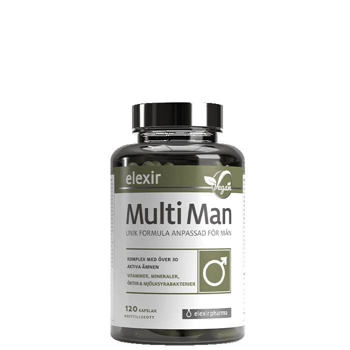 Multivitamin Man 120 kapslar