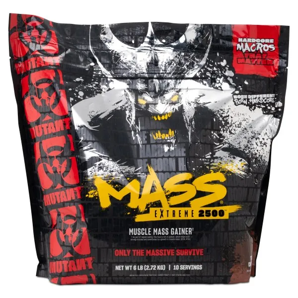 Mutant Mass Extreme 2500, Triple Chocolate, 2,72 kg
