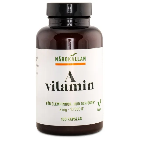Närokällan A-Vitamin, 100 kaps