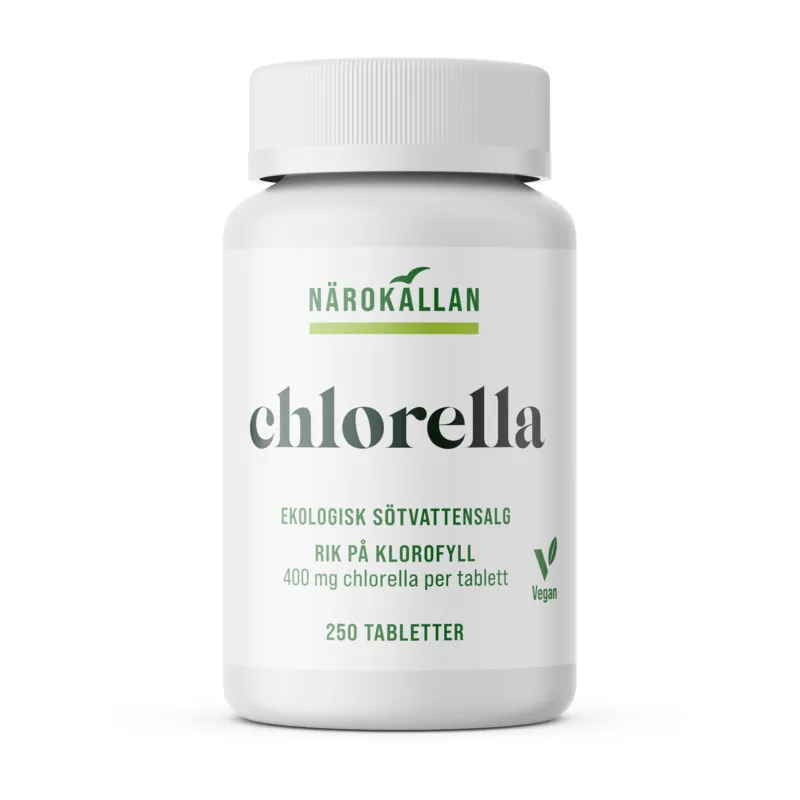 Närokällan Chlorella 250 tabletter