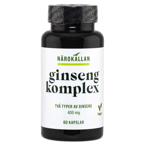 Närokällan Ginseng Komplex, 60 kaps
