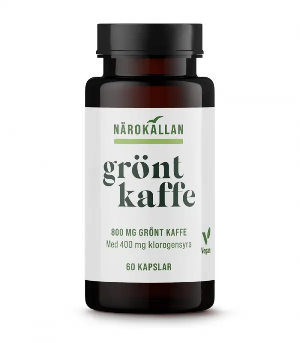 Närokällan Grönt kaffeextrakt 60 kapslar