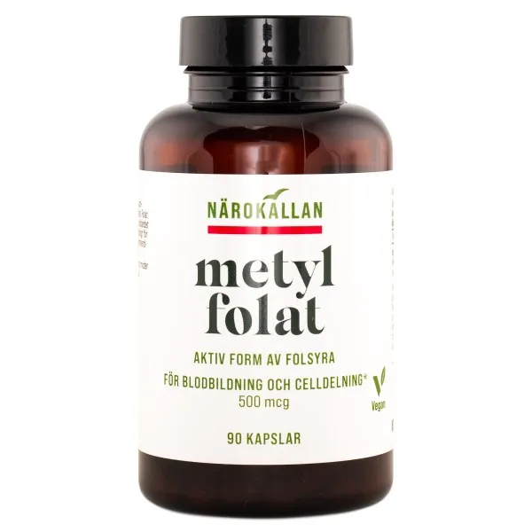 Närokällan Metylfolat, 90 kaps
