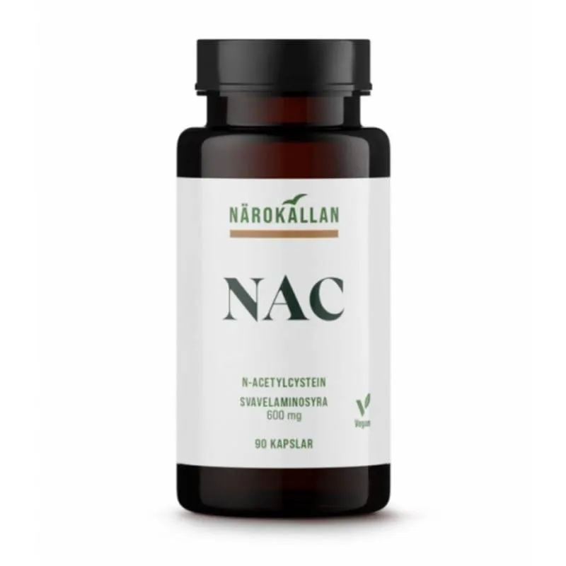 Närokällan NAC (N-Acetyl Cystein) 90 kapslar