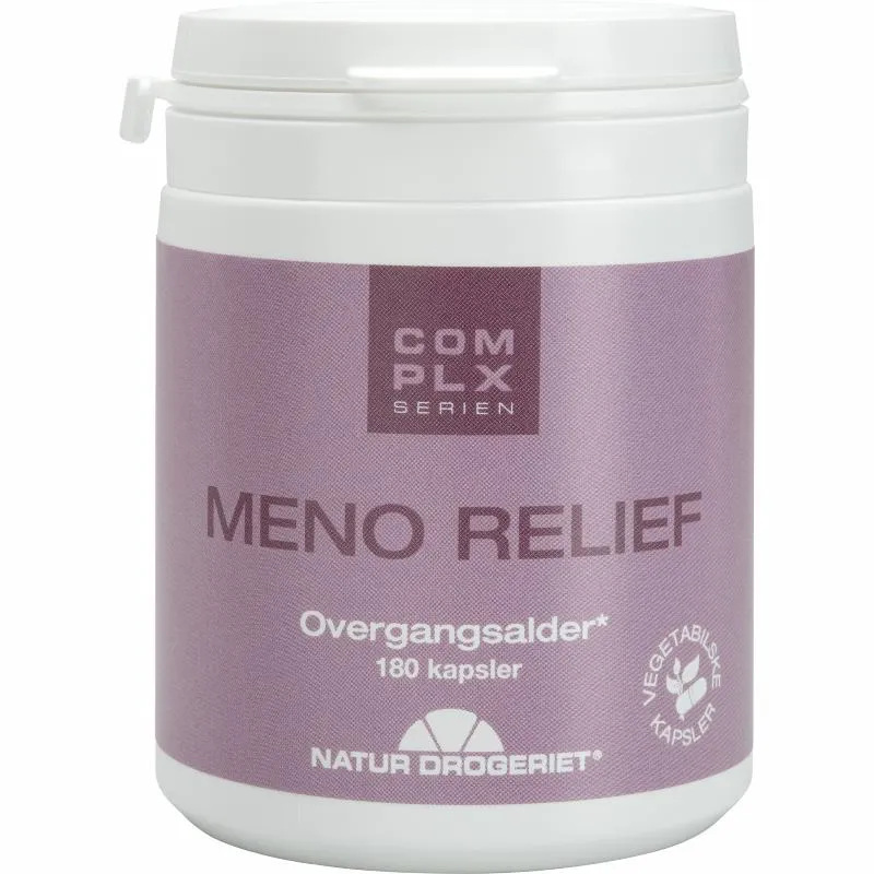 Natur Drogeriet Meno Relief kapslar 180 st.