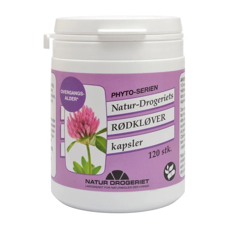 Natur Drogeriet Rödklöver 120 kapslar 400mg