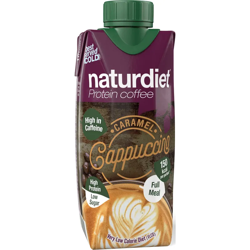 Naturdiet Protein Coffe Caramel Cappucino 330 ml