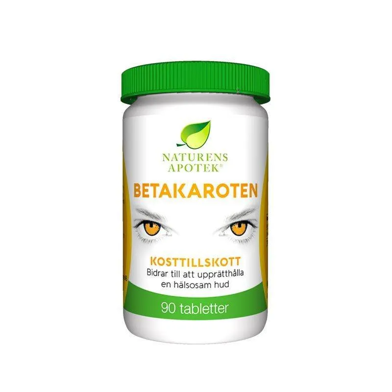 Naturens Apotek Betakaroten 90 tabletter